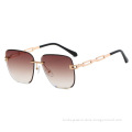 New Retro polygon Sunglasses women's fashion European and American metal small frame sunglasses